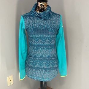 Nike Pro Dri Fit Nordic Thermal Cowl Neck Top